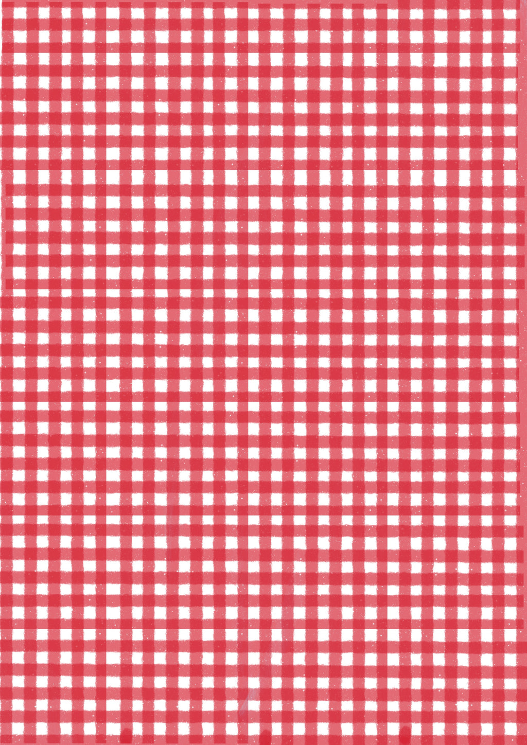 Journal Papers - pack of 12 - A5 (Gingham)
