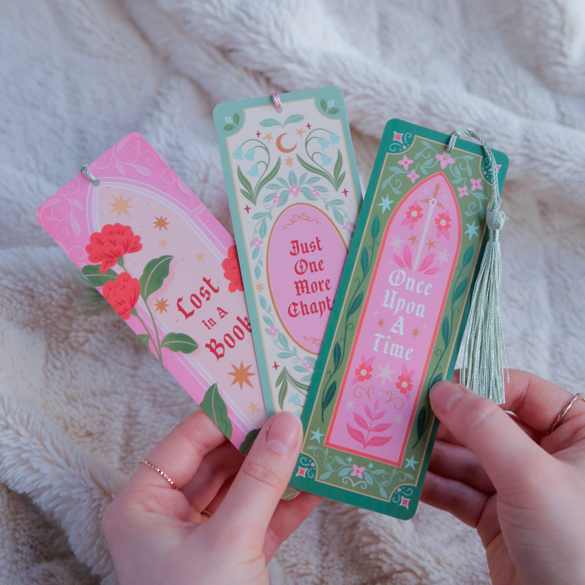 Once Upon A Time Fantasy Bookmark with Tassel