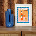 Aperol Spritz Cocktail Print