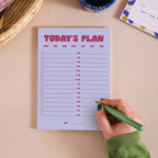 Daily Planner Pad A5 | Lilac & Plum