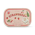 Bistro Strawberry Tin Candle - Strawberry