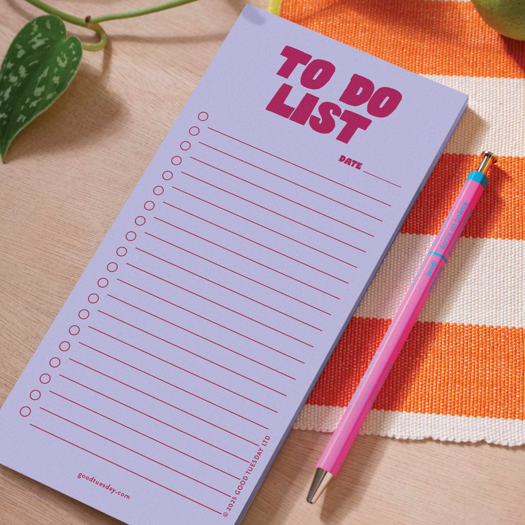 To Do List Pad | Lilac & Plum