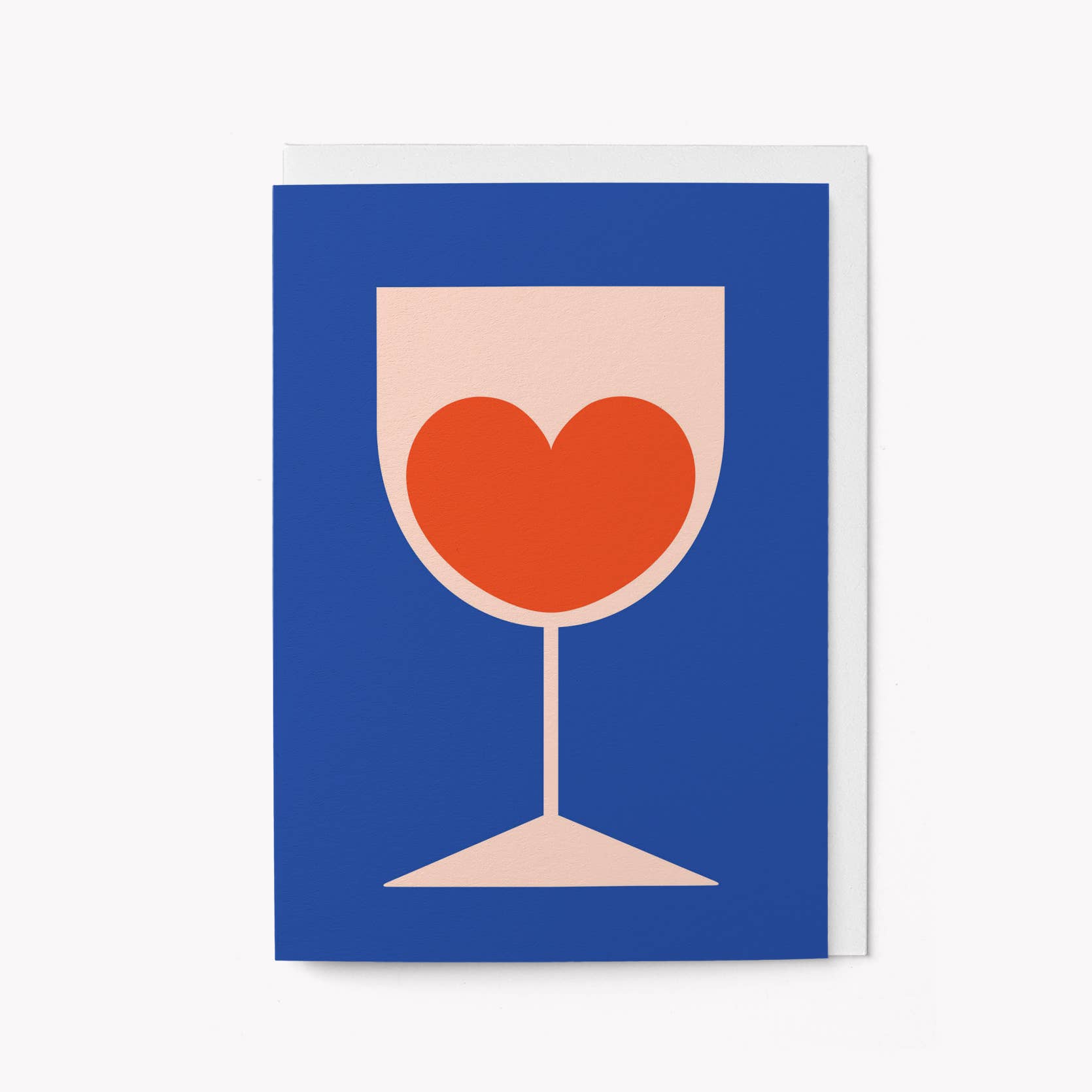 Heart Glass - Greeting Card