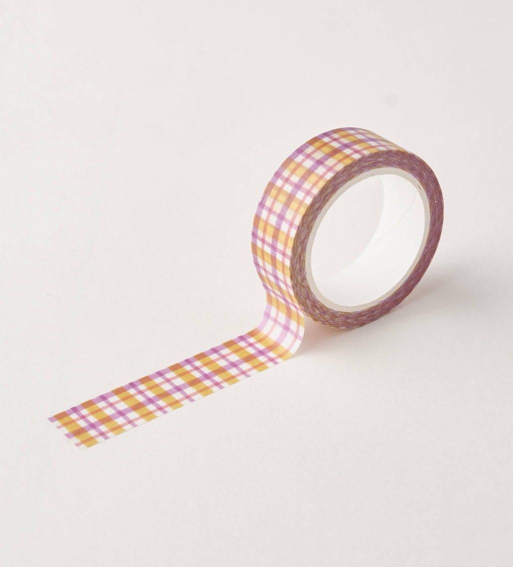 Pastel Gingham Washi Tape