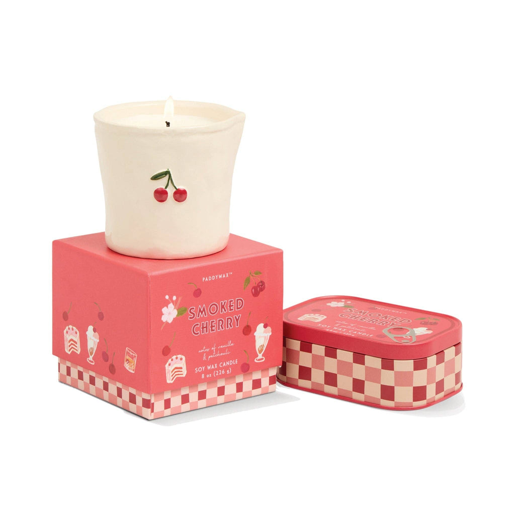 Bistro Cherry Tin Candle - Smoked Cherry