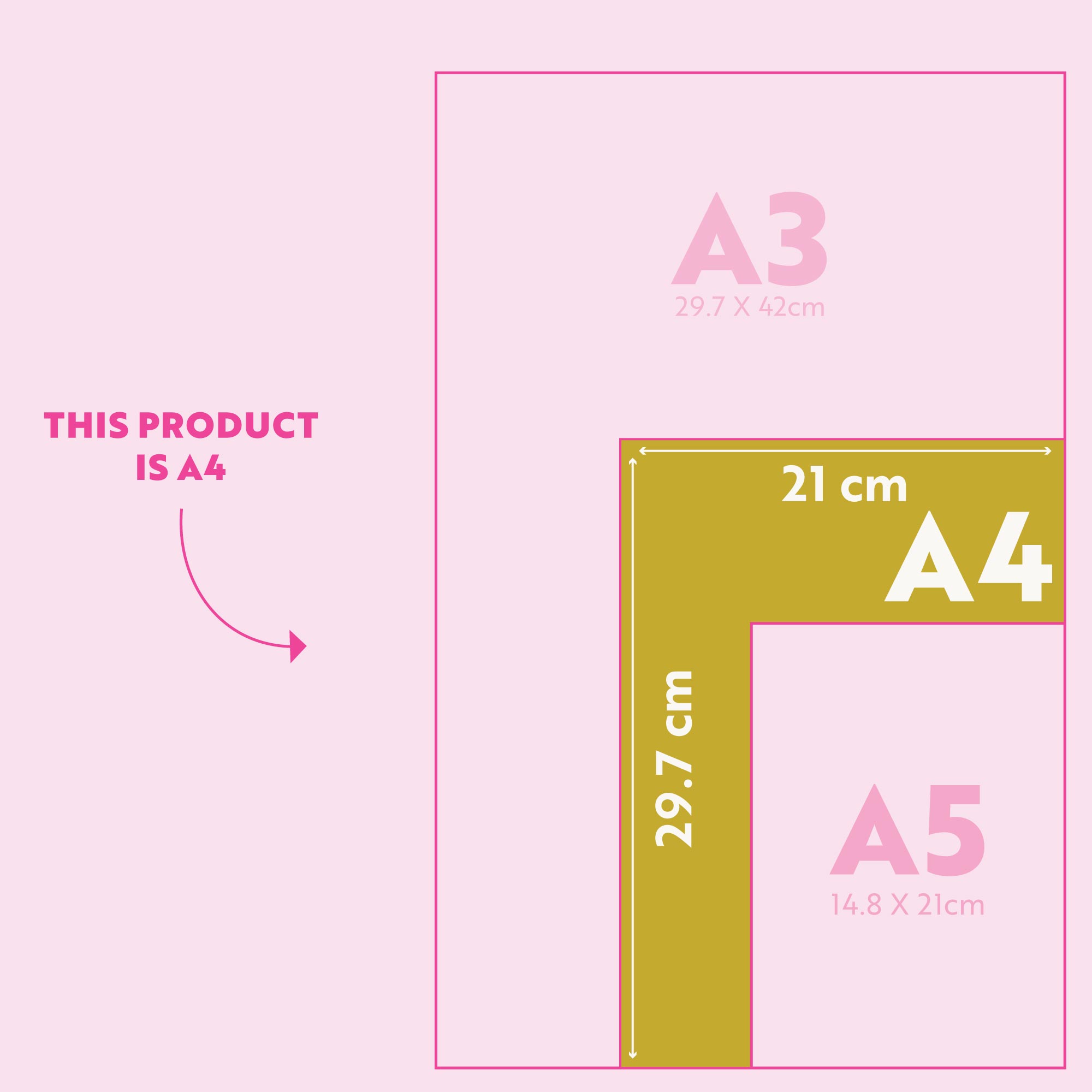 A4 Magnetic Colour Block Weekly Planner | Fridge Magnet