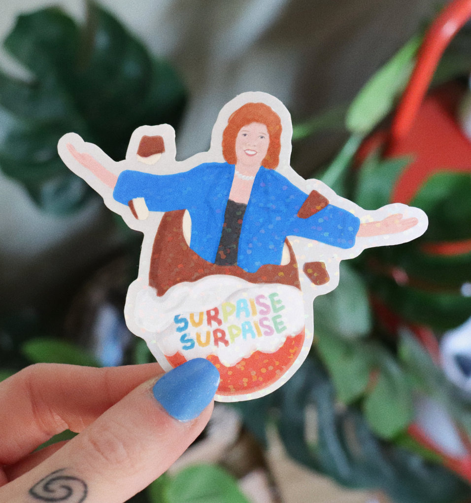 Surprise Surprise Sticker