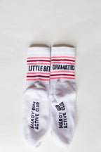 Little Bit Dramatic: Slogan Sports Socks