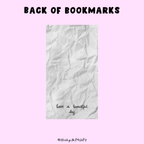 Receipt Genre Bookmark / Junk Bookmark