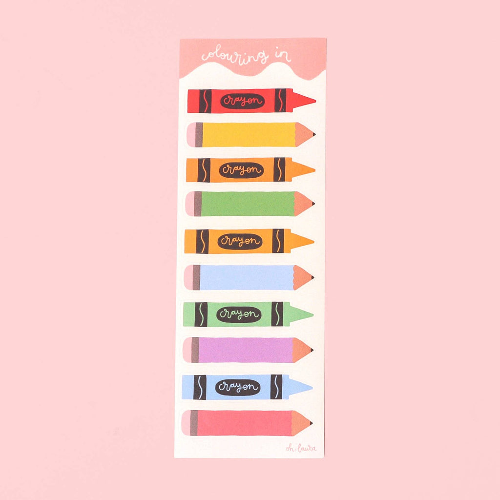 Planner Stickers - Colouring In