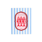 Blue and White Photo Frame