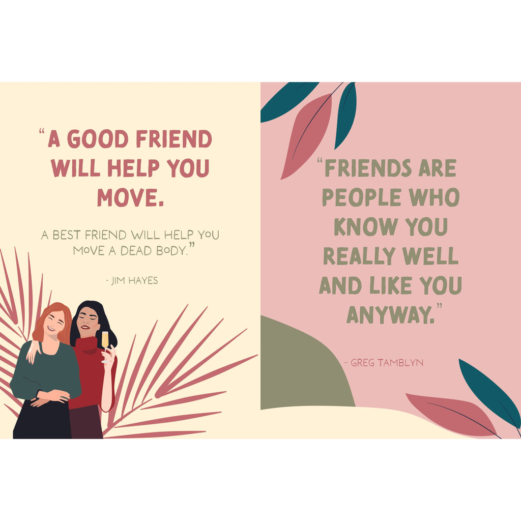 Why We're Friends - You Know Too Much Quote Book