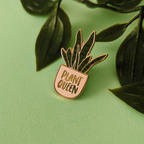 Plant Queen Enamel Pin