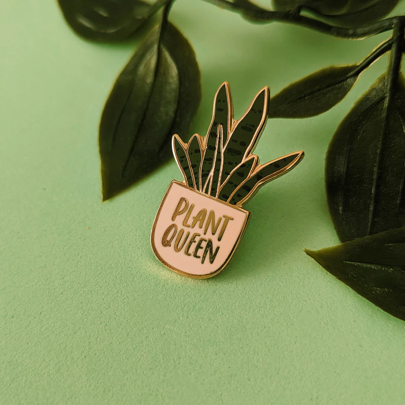 Plant Queen Enamel Pin