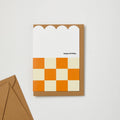 Happy Birthday Yellow Checkerboard Card