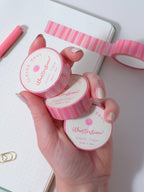 Pink and Red Stripes Washi Tape