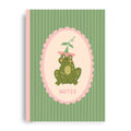 A5 Notebook, Frog Themed – Journal with 80 Lined Pages