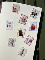 Stamps Washi Flake Stickers