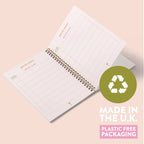 Reading Journal A5 | Hardback | Turquoise Citrus