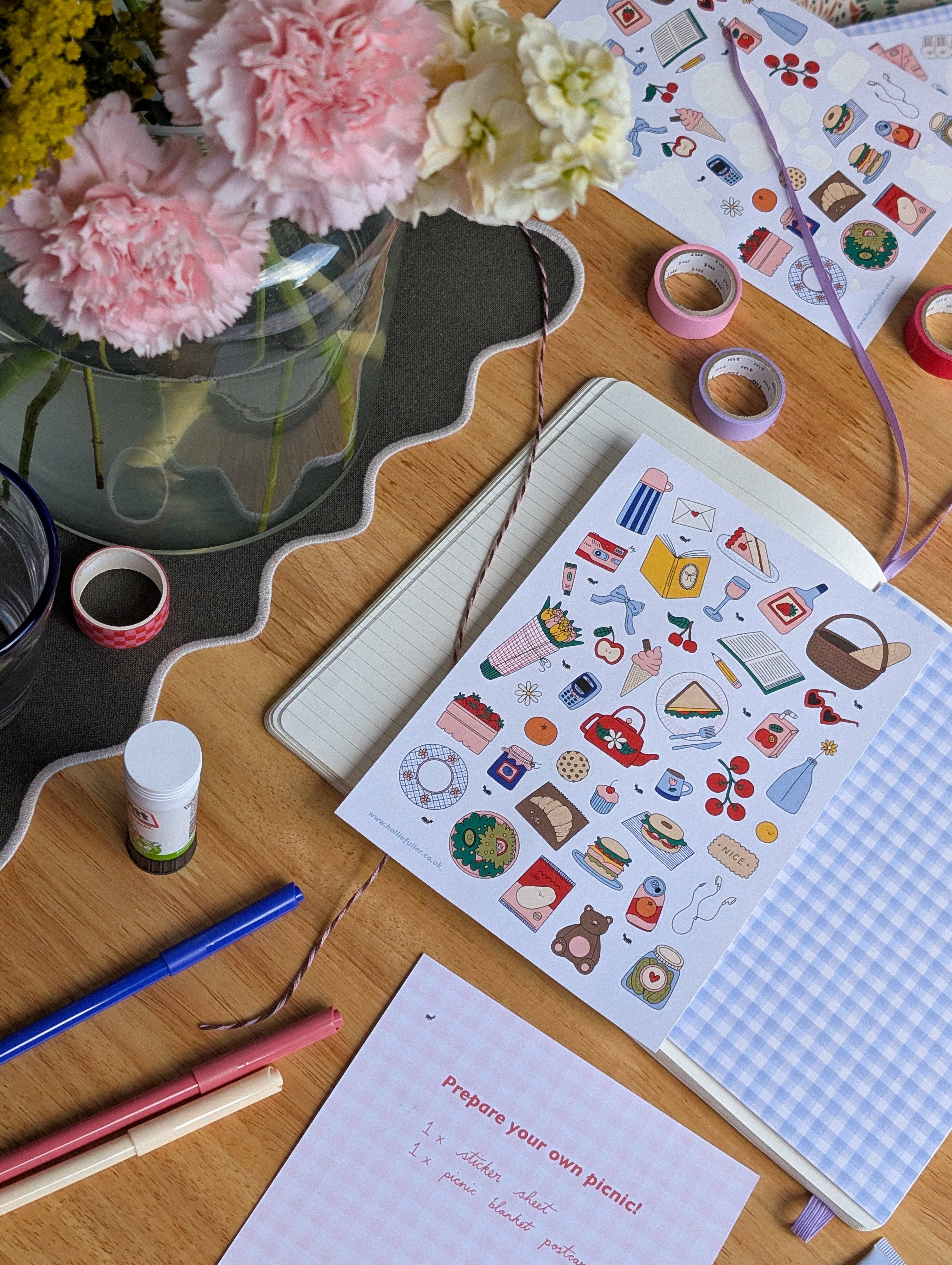 Picnic Sticker Sheet