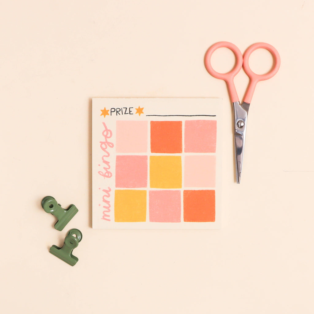 Memo pad - mini bingo