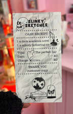 Receipt Genre Bookmark / Junk Bookmark