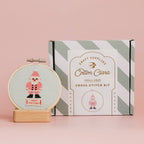 Christmas Santa Cross Stitch Kit