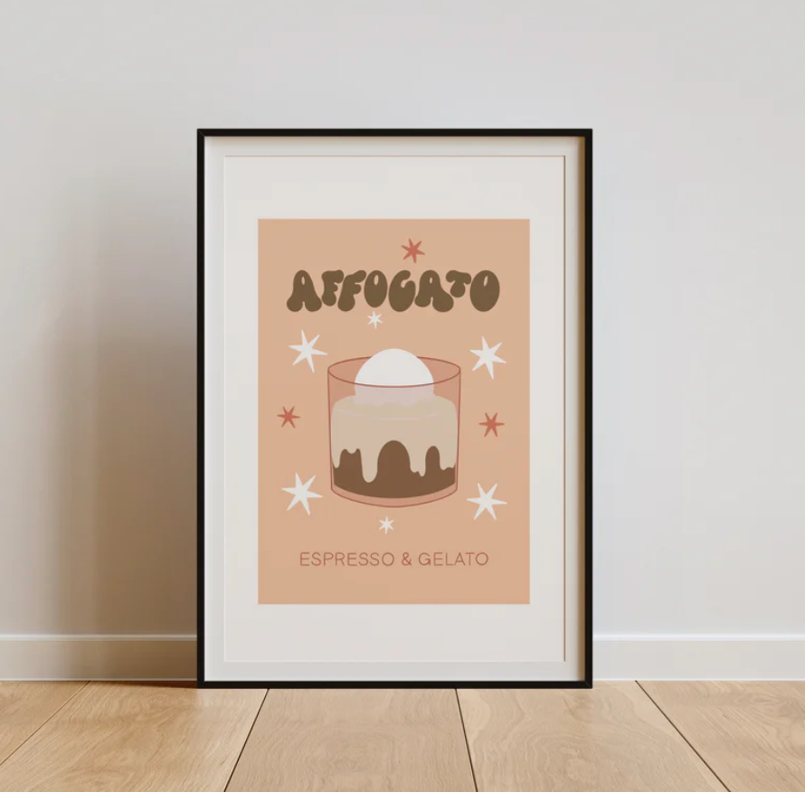 Affogato Art Print (A3)