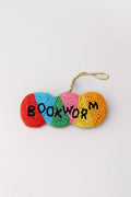 Beaded Ornament, Bookworm