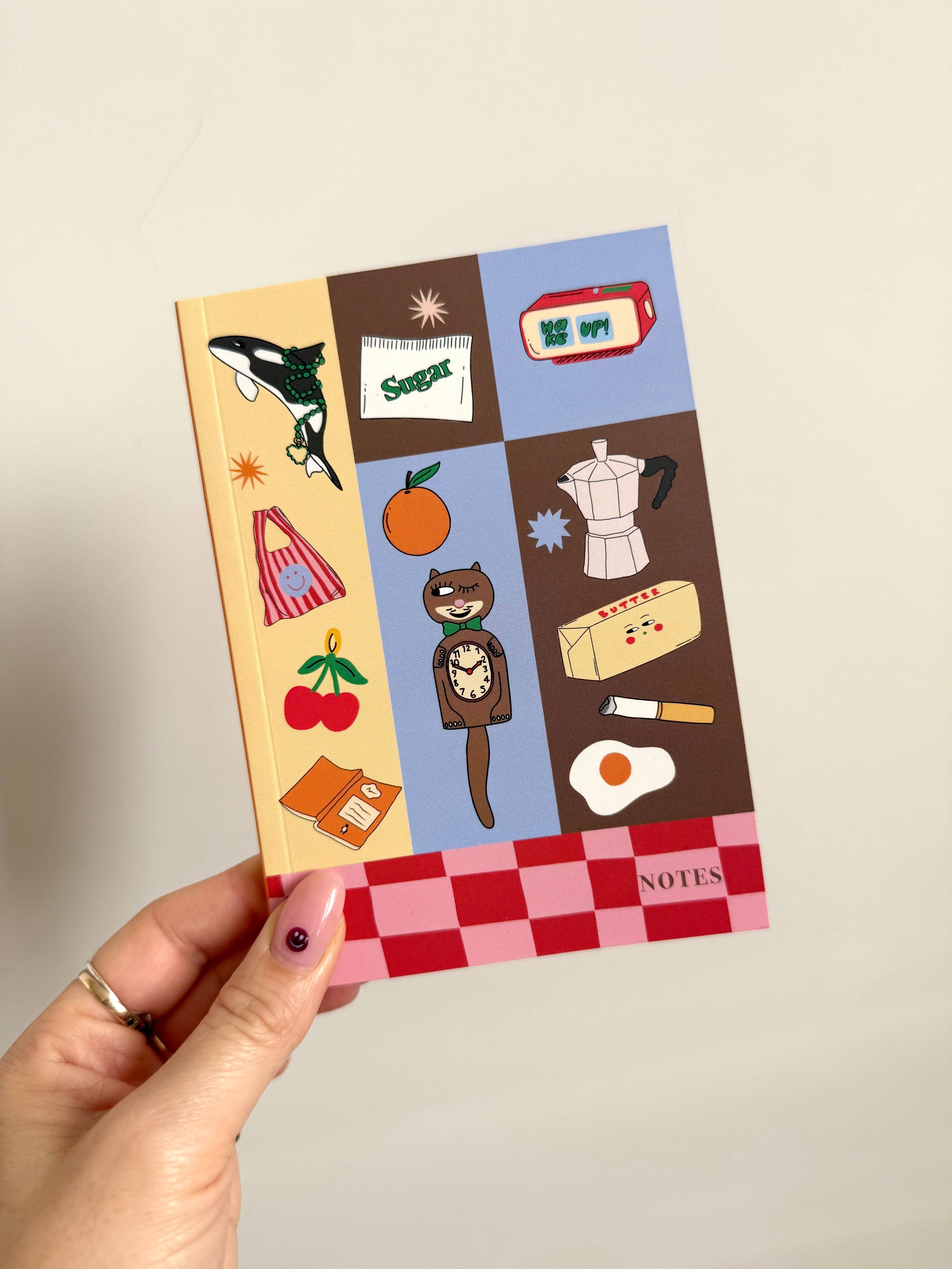 Lined Notebook | Mini A6 Journal for note taking