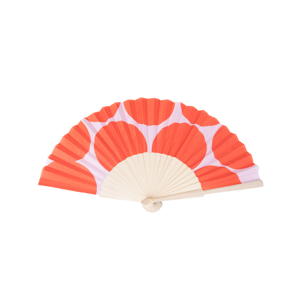 Scarlet Breeze Hand Fan