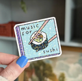 Sushi Restaurant Vinyl Sticker