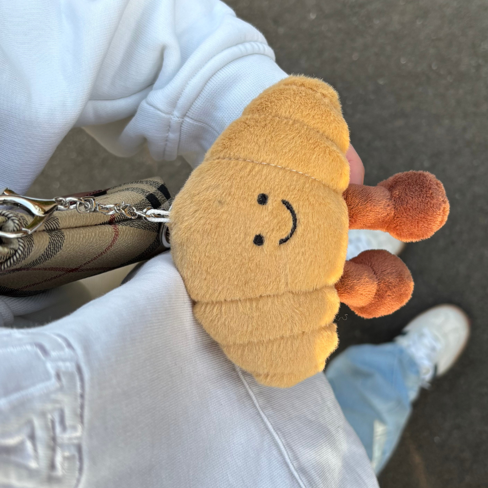 Cutesy Croissant Bag Charm