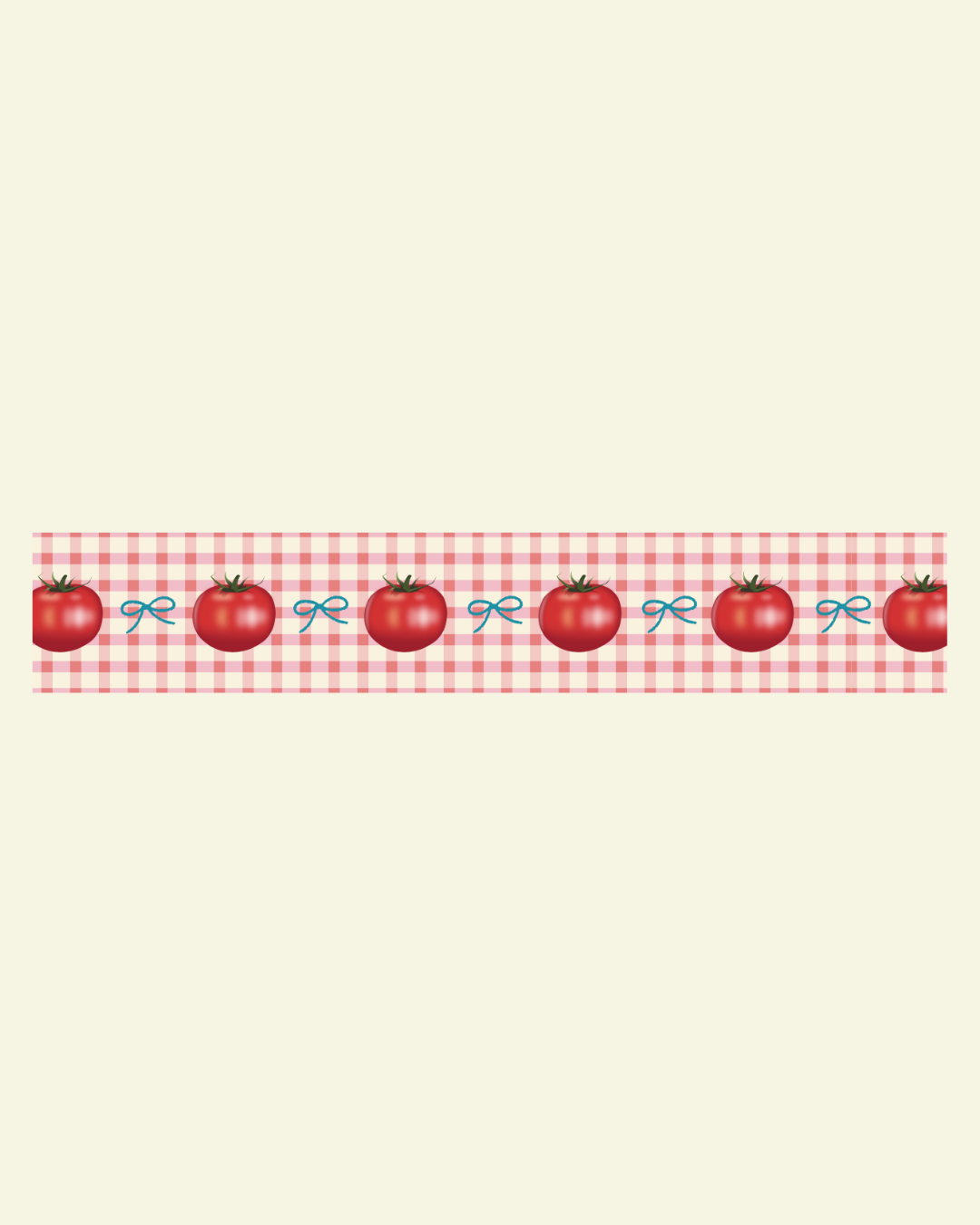 Tomato Washi Tape