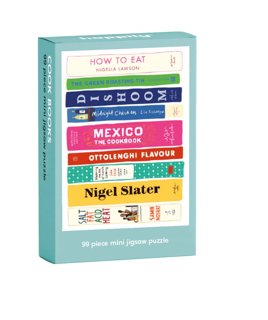 Cook Books - 99 Piece Mini Foodie Jigsaw Puzzle