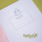 A5 Notebook, Frog Themed – Journal with 80 Lined Pages