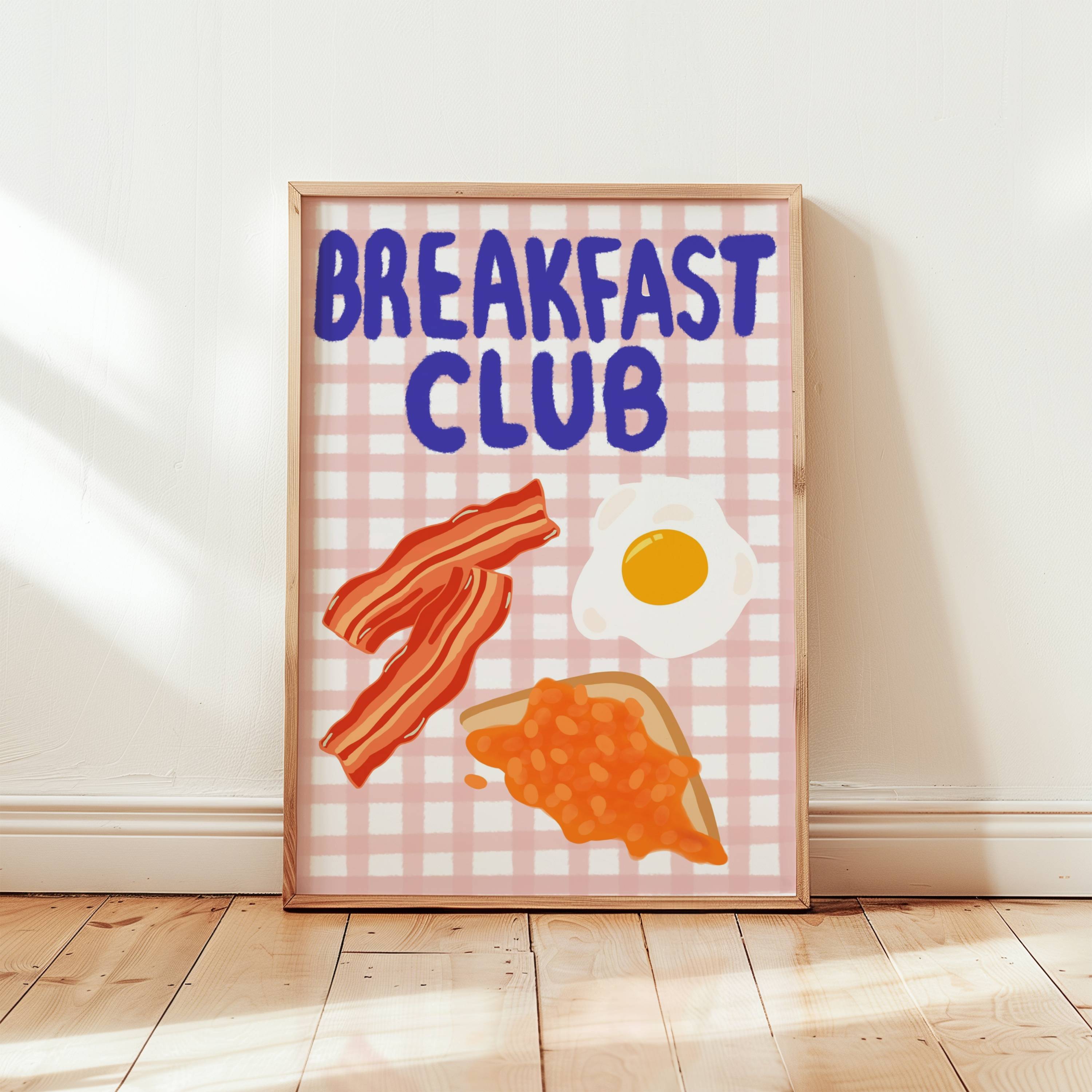 Breakfast Club Art Print