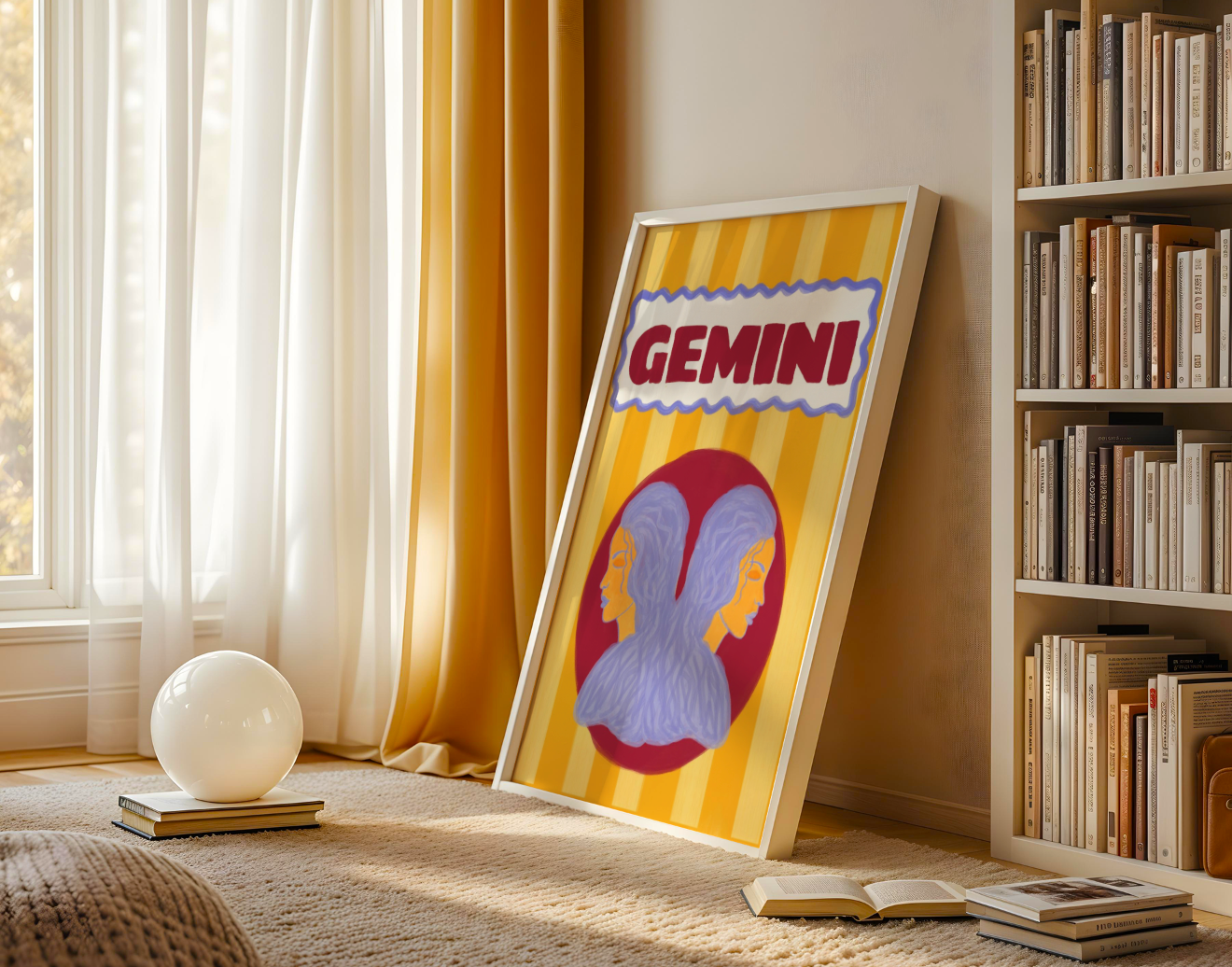 Gemini Art Print