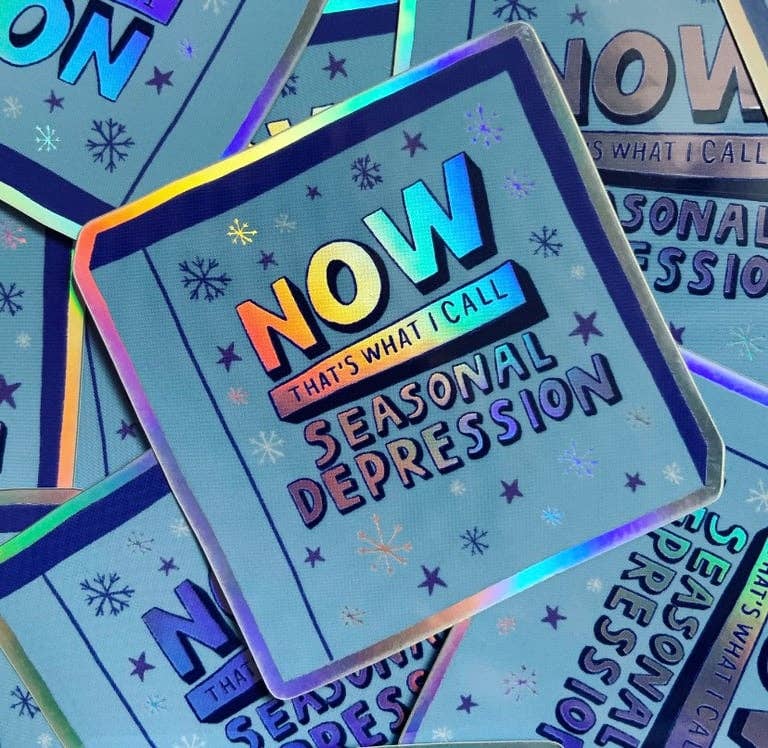Seasonal Depression Sticker
