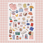 Breakfast Sticker Sheet