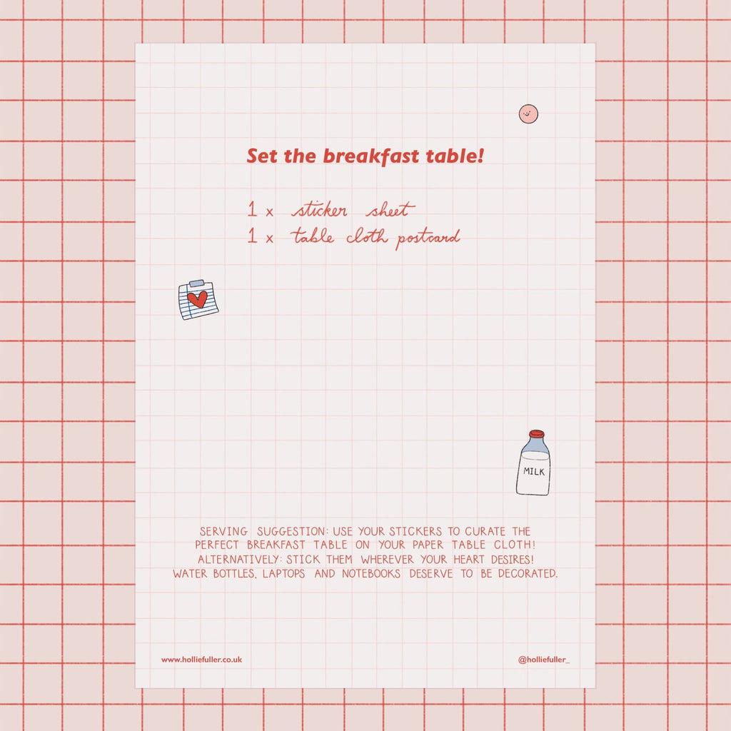 Breakfast Sticker Sheet