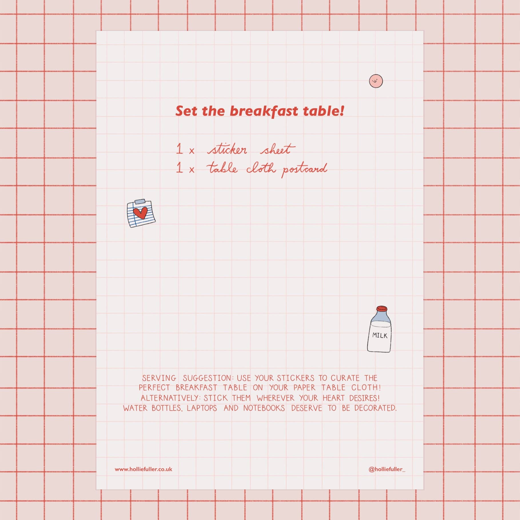 Breakfast Sticker Sheet