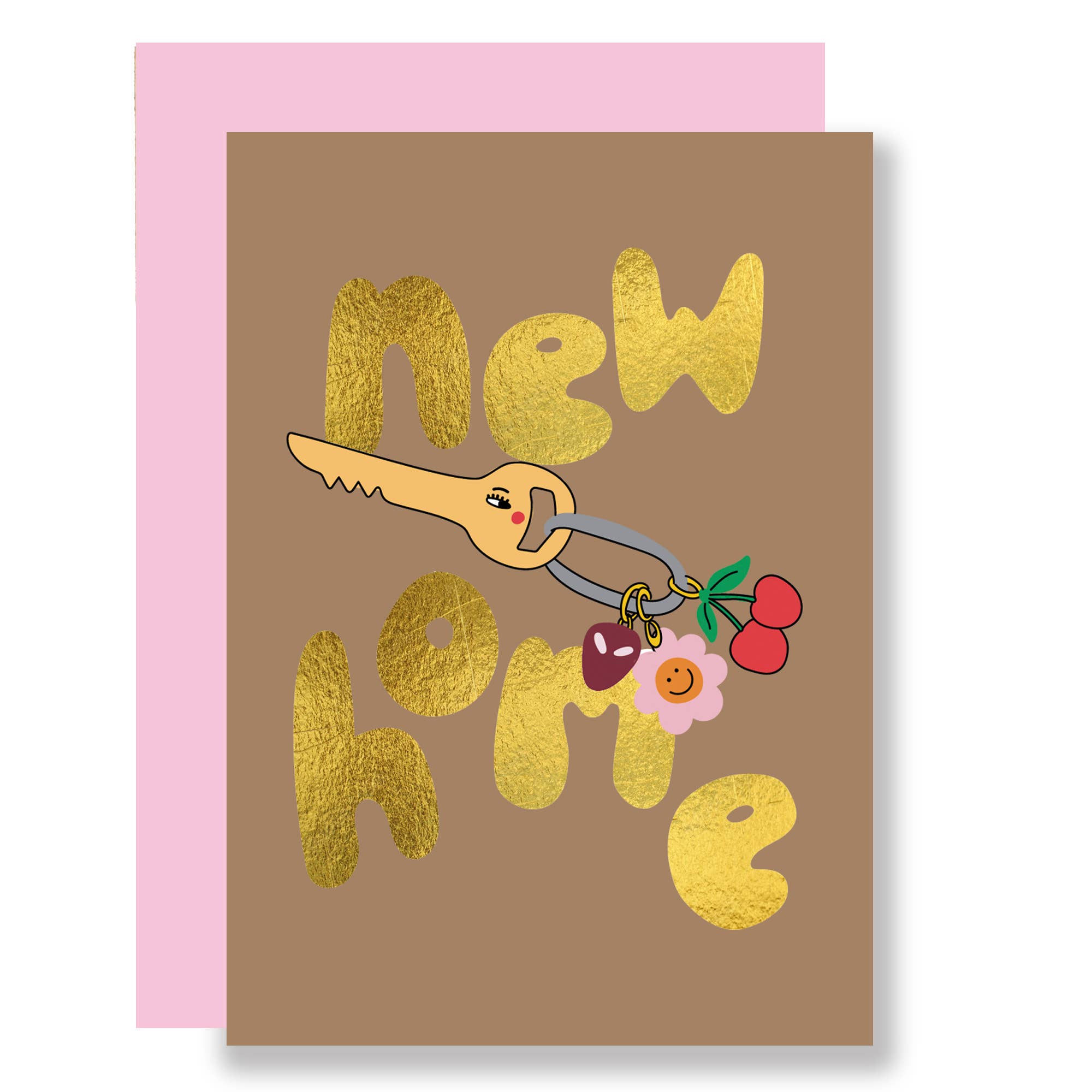 MINI new home greeting card, fun new home card