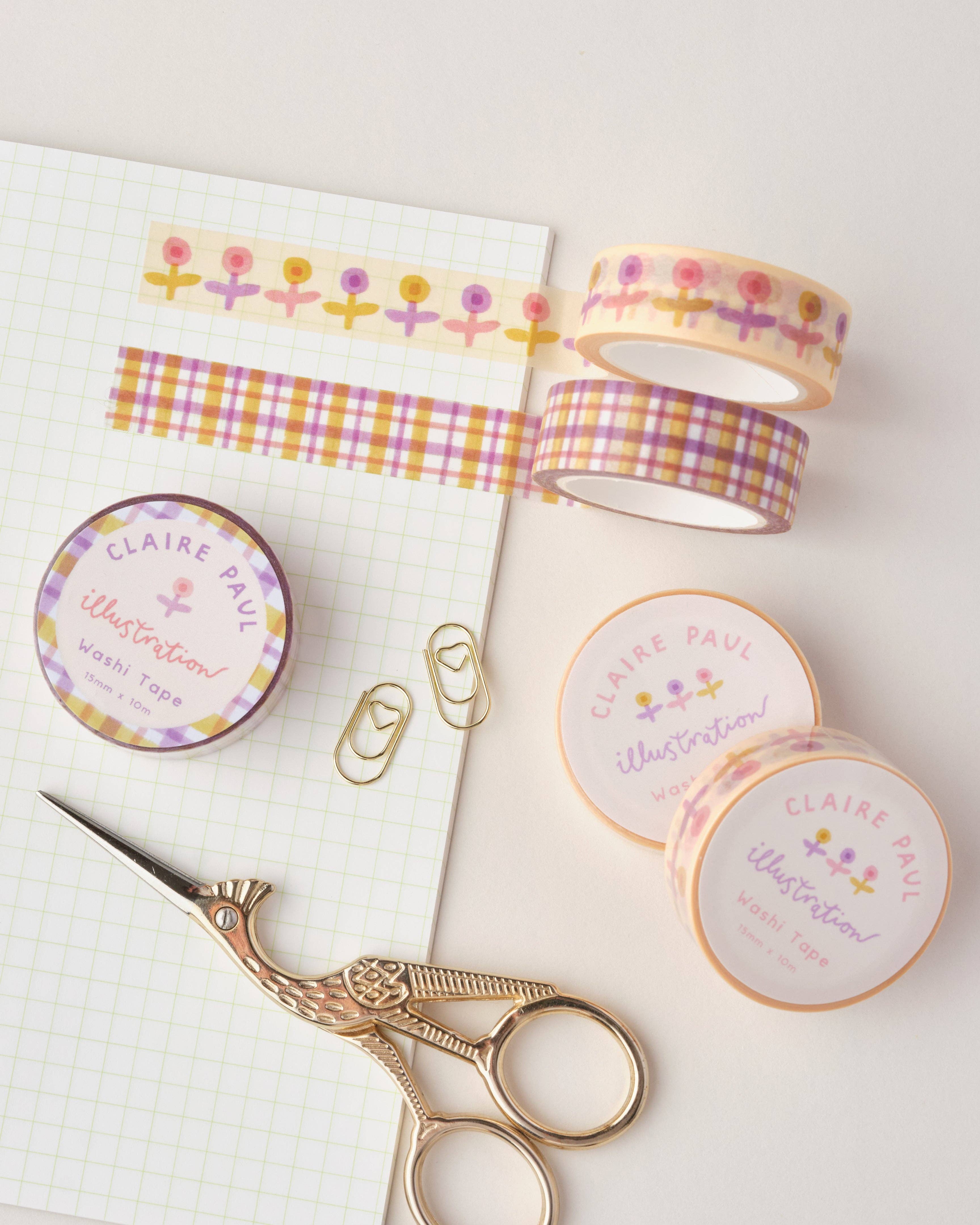 Pastel Buds Washi Tape