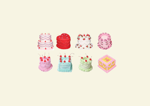 Cakes Washi Flake Stickers