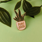 Plant Queen Enamel Pin