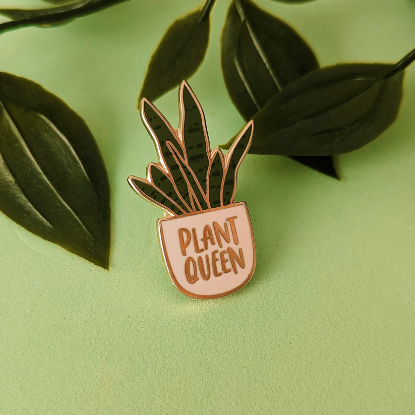 Plant Queen Enamel Pin