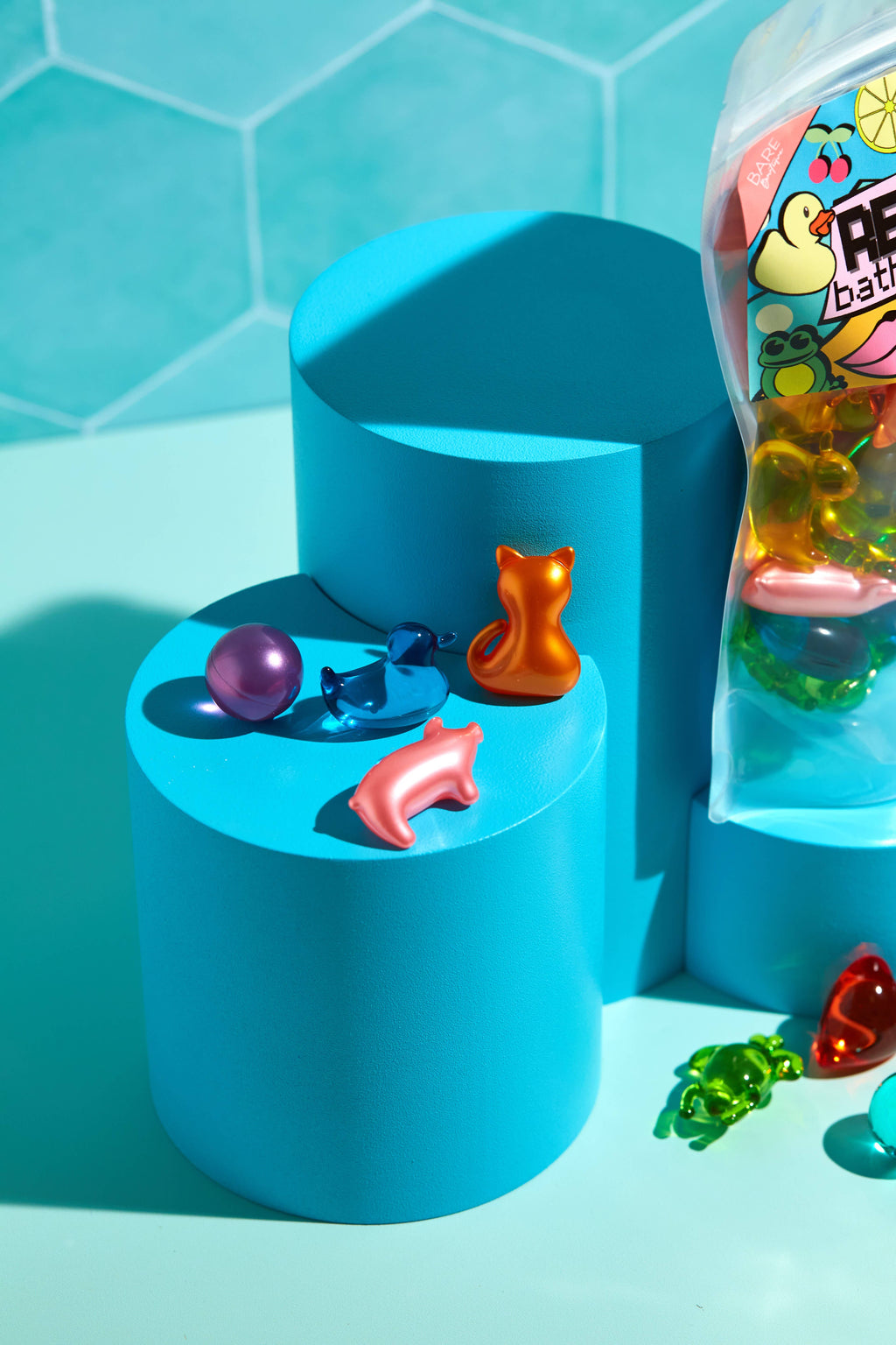 30 Pack Retro 90's Randoms Bath Pearls - Jumbo Mixed Bag