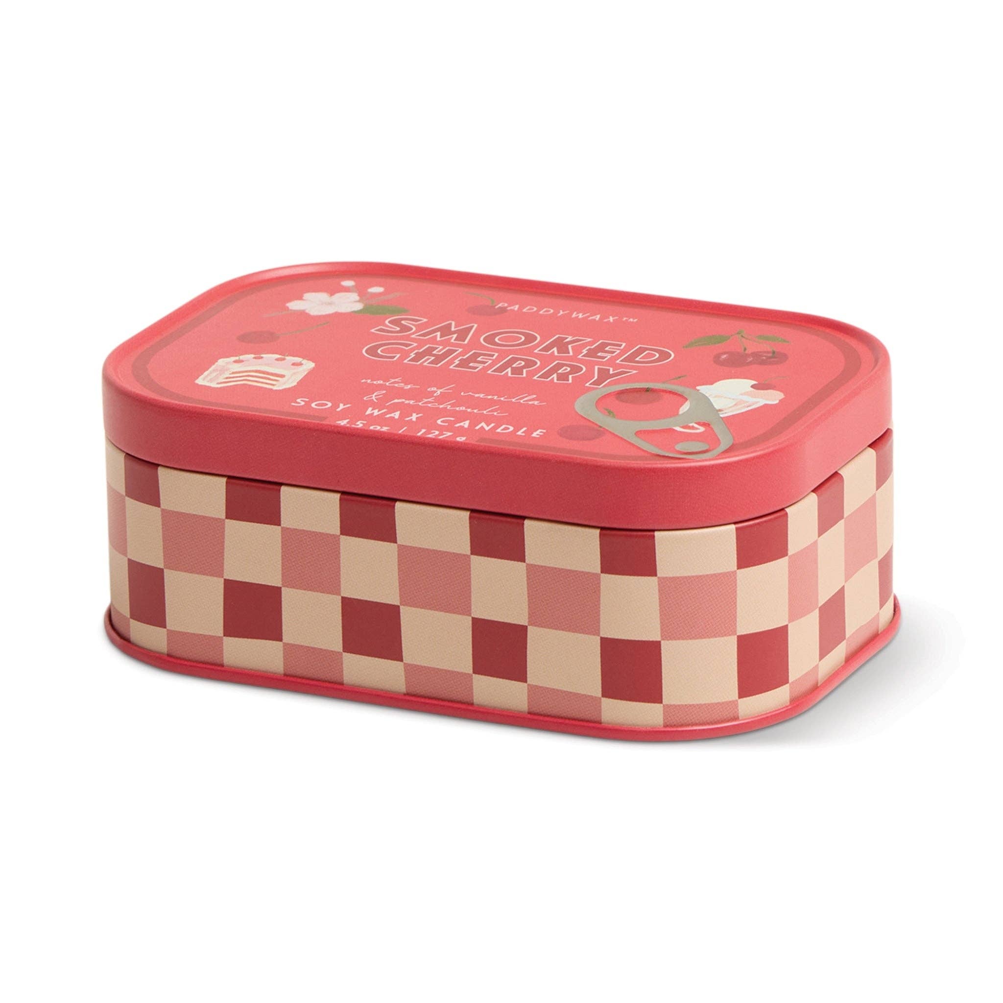 Bistro Cherry Tin Candle - Smoked Cherry