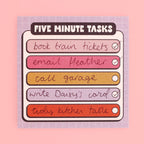 Memo Pad - Five Minute Tasks